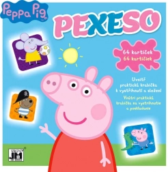 Pexeso w zeszycie Świnka Peppa