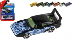 Metalowe i plastikowe mini autko 8 cm z napędem na luzie – mix kolorów