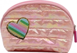 Puszysta różowa kosmetyczka