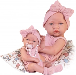 Realistyczna lala niemowlę z całowinylowym ciałem 42 cm ANTONIO JUAN