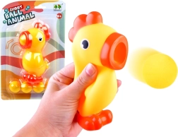 Strzelające kurczątko – piankowa wyrzutnia dla dzieci
