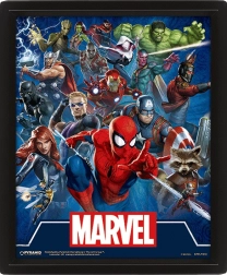 Obraz 3D Marvel