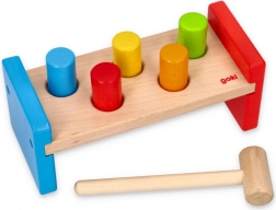 drewniana ławeczka do wbijania Goki