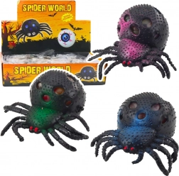 Antystresowy ściskany pająk z żelowymi kuleczkami