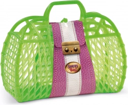 Androni dziecięca plastikowa torba na zakupy – zielona