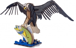 Drewniane puzzle 3D orzeł