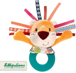 Lilliputiens - Grzechotka z Gryzakiem Lew Jack dla Niemowląt