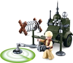 Sluban WWII Wykrywacz Min Zestaw Klocków