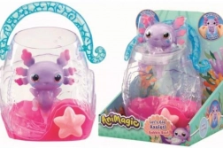 Animagic świecący aksolotl w akwarium