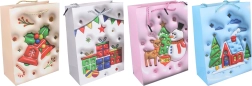 Świąteczna torba prezentowa L 31 × 40 × 12 cm - 1 sztuka