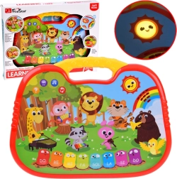 Interaktywne edukacyjne klawisze ze zwierzątkami i melodiami