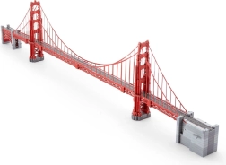 Metalowe puzzle 3D METAL EARTH Premium – most Golden Gate