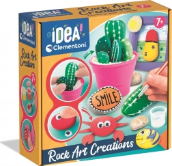 Clementoni Idea – kreatywny zestaw do ozdabiania kamieni