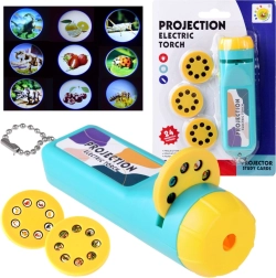 Dziecięca latarka-projektor z 24 obrazkami
