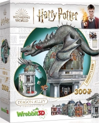 3D puzzle WREBBIT Harry Potter: Bank Gringotta 300 części