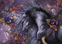 Puzzle Niebieska róża 1000 elementów