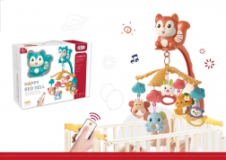 Karuzela nad łóżeczko Wiewiórka z projektorem i pilotem