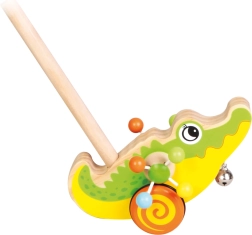 Bino Jeździk Krokodyl na kiju