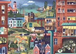 Puzzle Movie Masters: filmy Alfreda Hitchcocka 1000 elementów