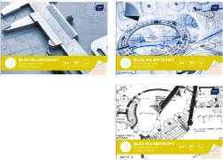 Blok papieru milimetrowego A4 INTERDRUK