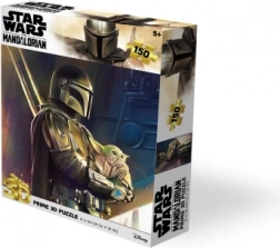 Puzzle 3D STAR WARS: THE MANDALORIAN – Mando, 300 elementów