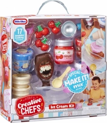 Zestaw lodowy LITTLE TIKES Creative Chefs z 17 akcesoriami