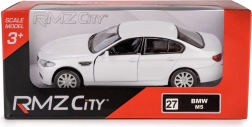 Metalowy model BMW M5 1:32 z otwieranymi drzwiami i napędem pull-back