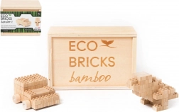 Drewniana układanka 45 elementów w pudełku