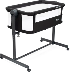 Dostawne łóżeczko Baby Mix Rose czarne