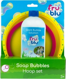 FRU BLU zestaw obręczy do baniek mydlanych + roztwór 0,4 l