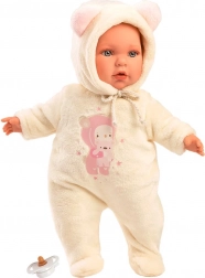 Lalka niemowlę Julia 42 cm z miękkim brzuszkiem Llorens