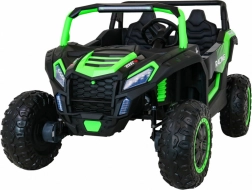 Dziecięcy elektryczny buggy ATV Racing 4x4 dla 2 dzieci – Zielony