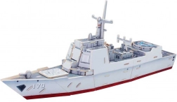 Robotime 3D puzzle niszczyciel typu 052C kolorowy