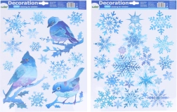 Ozdoba świąteczna na okno 41 × 29 cm