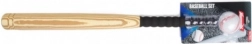 Kij baseballowy z piankową piłką 60 cm dla dzieci