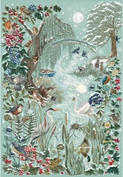 Puzzle The Art File: zamarznięta rzeka 1000 elementów