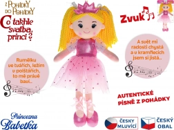 Lalka księżniczka Babetka 35 cm śpiewająca po czesku