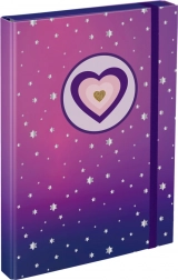 Teczki na szkolne zeszyty A4 Konie Serce