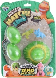 Zestaw dinozaurów w jajku z gniazdem