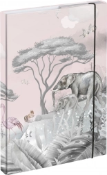 Teczka na szkolne zeszyty A4 Safari