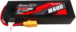 Gens ace G-Tech 8500mAh 14,8V 60C 4S1P Pakiet baterii Lipo Obudowa z materiału PC z wtykiem XT90