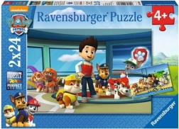 Ravensburger puzzle Psi Patrol 2×24 elementy