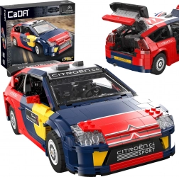 Klocki CADA samochód rajdowy CITROËN C4 WRC 1:12 (1569 elementów)