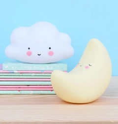 A Little Lovely Company mała lampka nocna – Księżyc