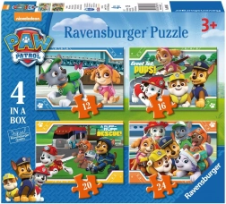 Ravensburger puzzle PAW PATROL – 4w1 (12/16/20/24 elementów)