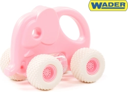 Wesoły Słoniowy Autko dla Maluchów - Różowe