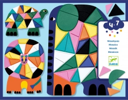 Mozaikowe tworzenie Afryka dla dzieci DJECO