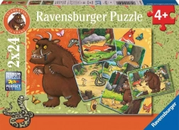 Puzzle Gruffalo 2x24 elementów od Ravensburger