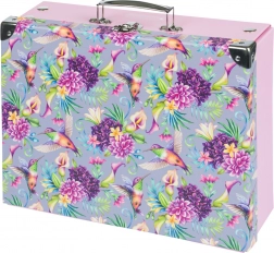 Składany szkolny kuferek BAAGL Koliberek z okuciami