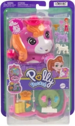 Polly Pocket – rodeo kucyków – kompaktowy zestaw z mikrolalką i akcesoriami